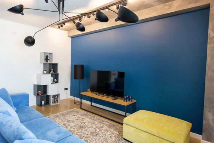 Elementi loft in un moderno design di appartamento