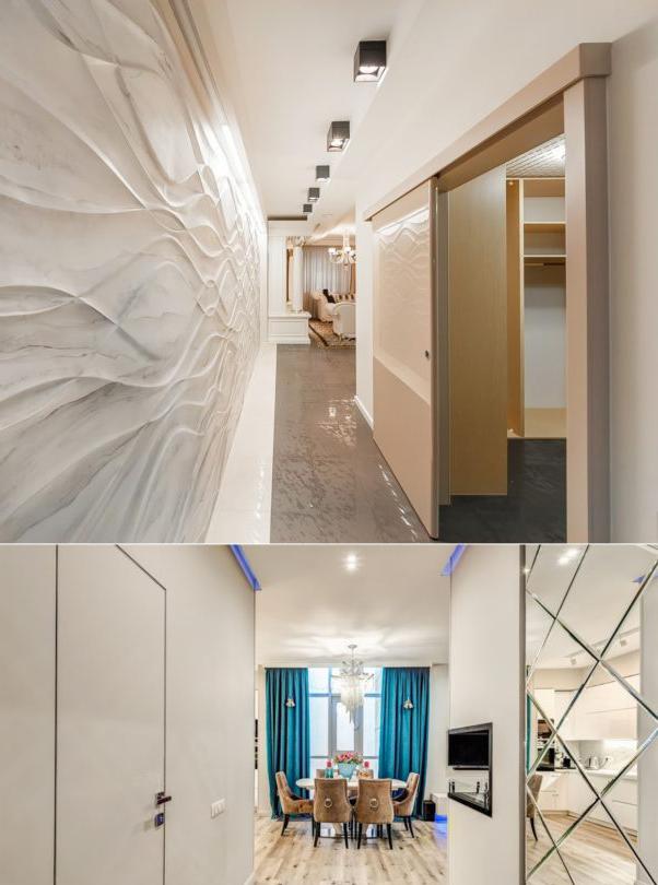 Progettare il corridoio nella foto dell'appartamento in stile moderno #designerrier
