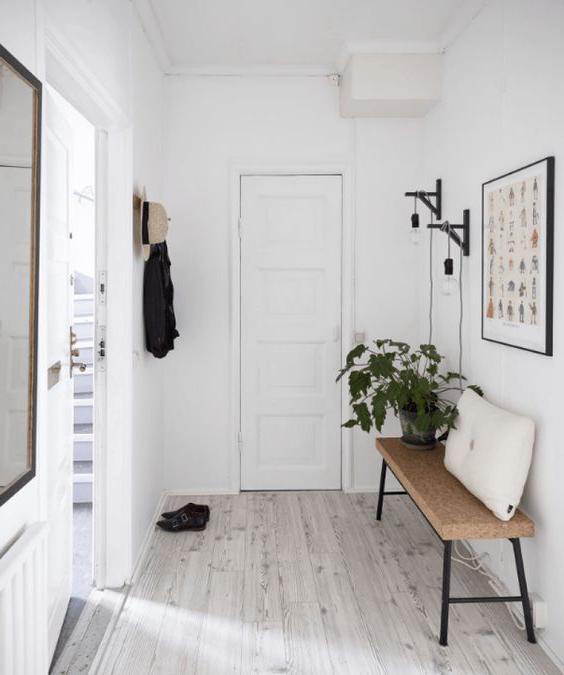 Corridoio in stile minimalismo