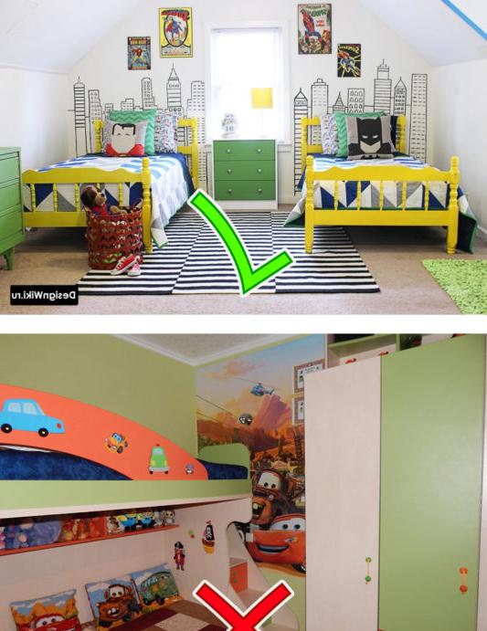 Scegliere lo stile di una camera per bambini per due ragazzi #design #design