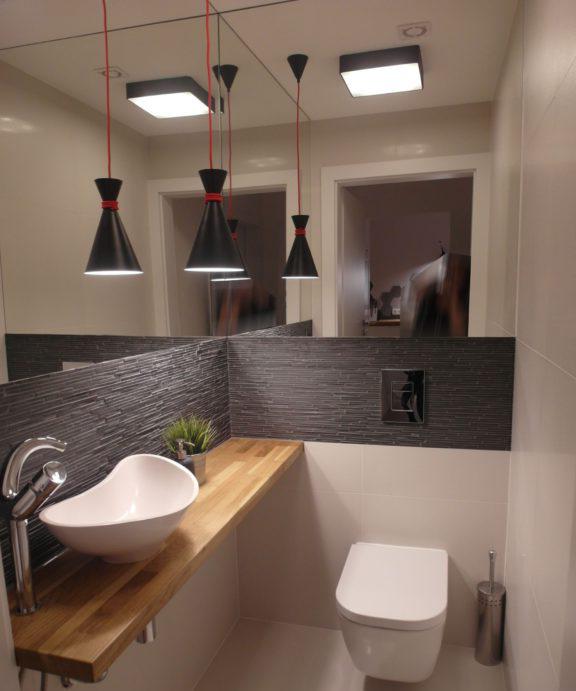 Design elegante # servizi igienici con interno specchio #