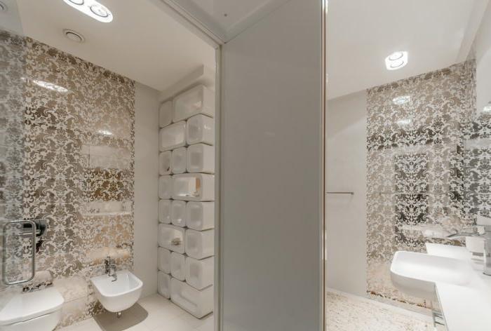 Scegliere le migliori piastrelle a specchio per il bagno in stile classico
