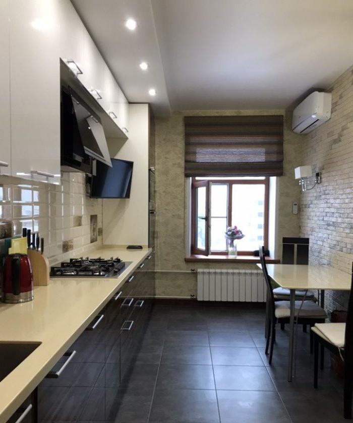 soggiorno cucina design 12 m2